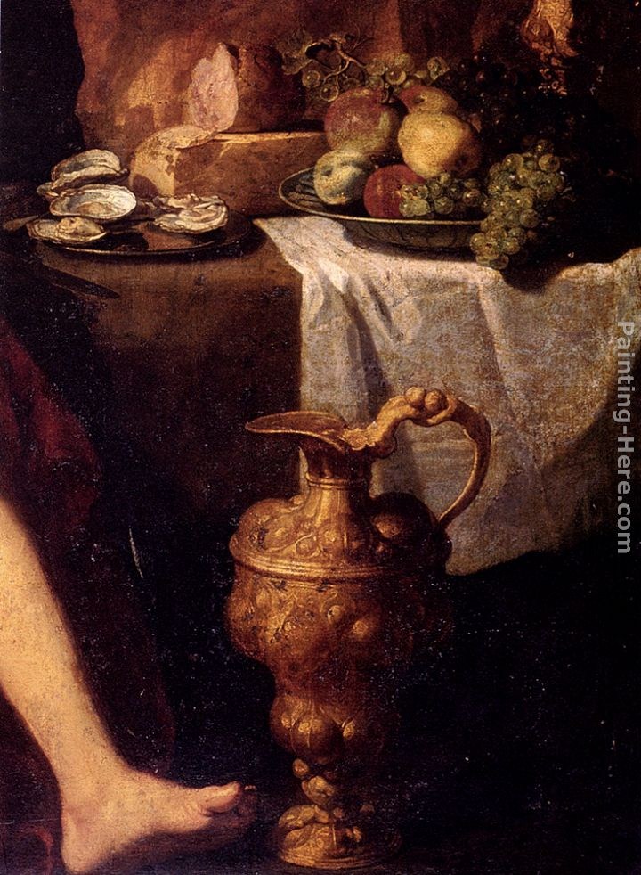 Hendrick Bloemaert Lot And His Daughters - detail